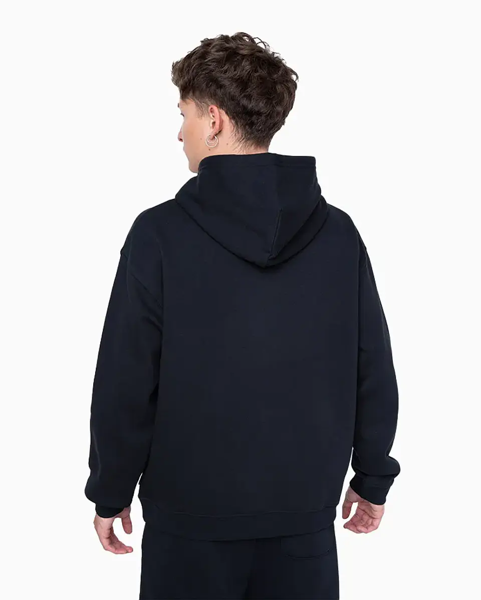 Polerón Hombre Negro Converse CNVSP25MHOODIE2-001 2