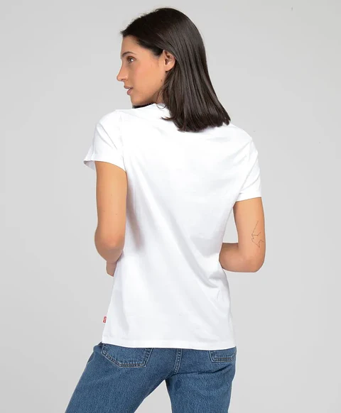 Polera Mujer Blanca Levis 17369-0468