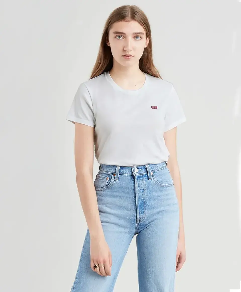 Polera Mujer Blanca Levis 39185-0028 1