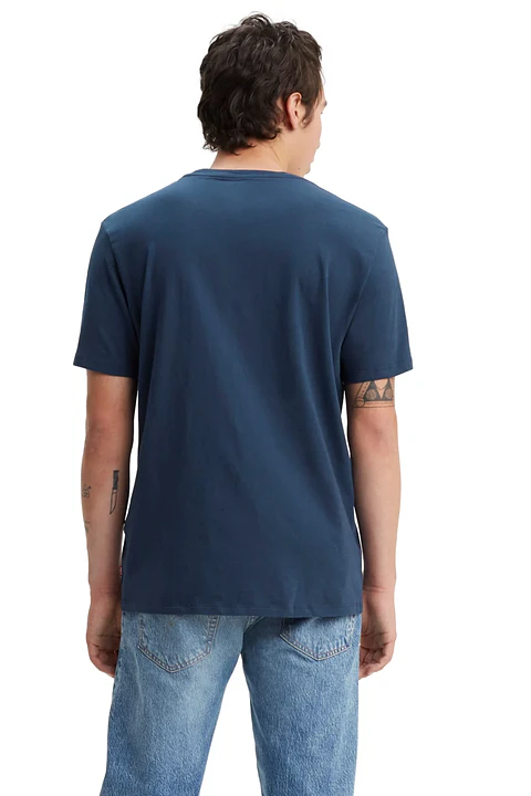 Polera Hombre Azul Levis 39636-0003