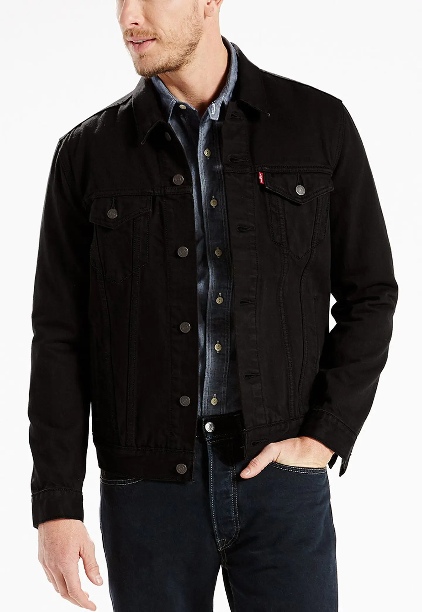 Chaqueta Hombre Negra Levis 72334-0223 1