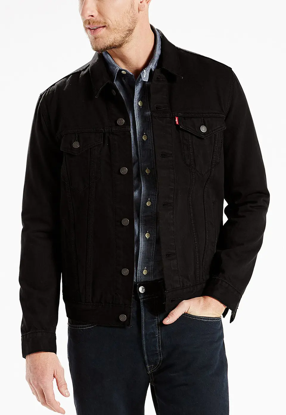 Chaqueta Hombre Negra Levis 72334-0223 1
