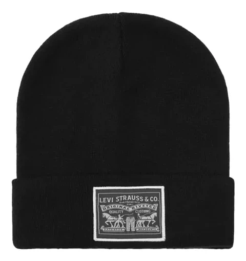 Gorro de Lana Hombre Negro Levis 87520-0054