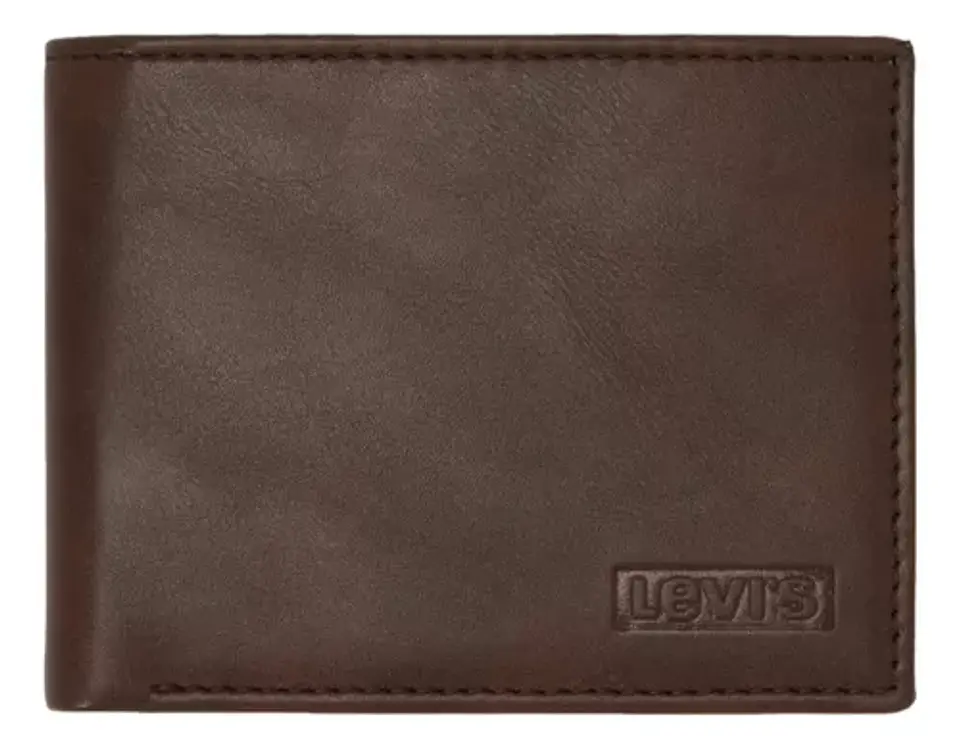 Billetera Hombre Café Levis 87522-0137 1