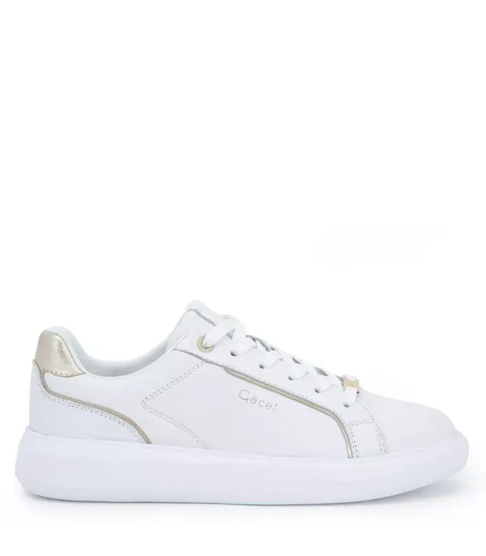 Zapatilla Mujer Blanca Gacel 660167 3