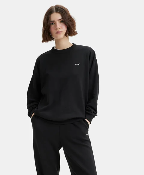 Polerón Mujer Negro Levis A5942-0004