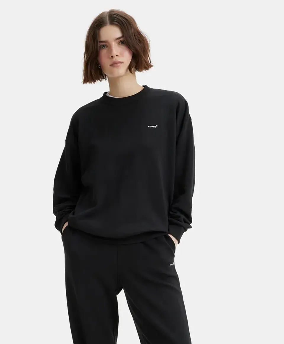 Polerón Mujer Negro Levis A5942-0004 1