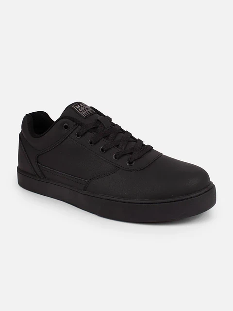 Zapato Escolar Juvenil Negro Maui 5CE111-MC