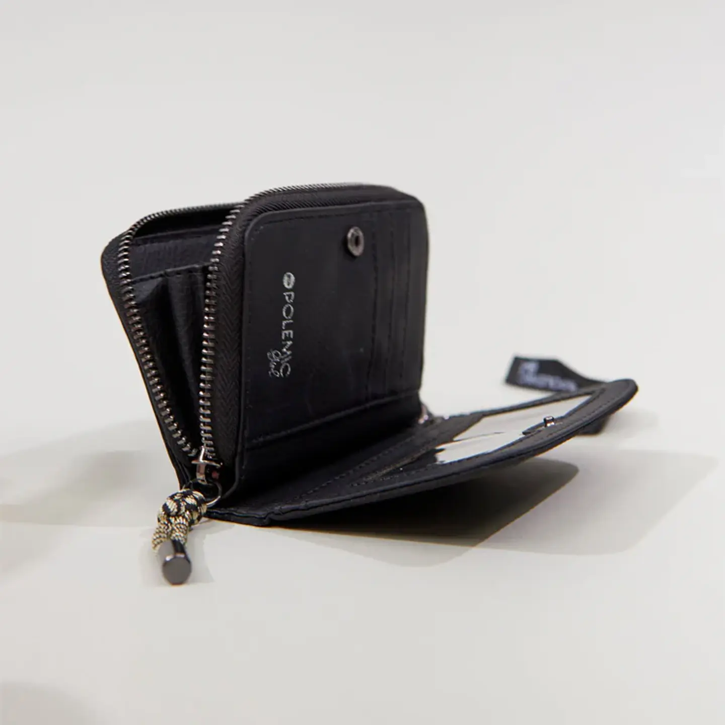 Billetera Mujer Negra Polemic-Cpaz US0352 2