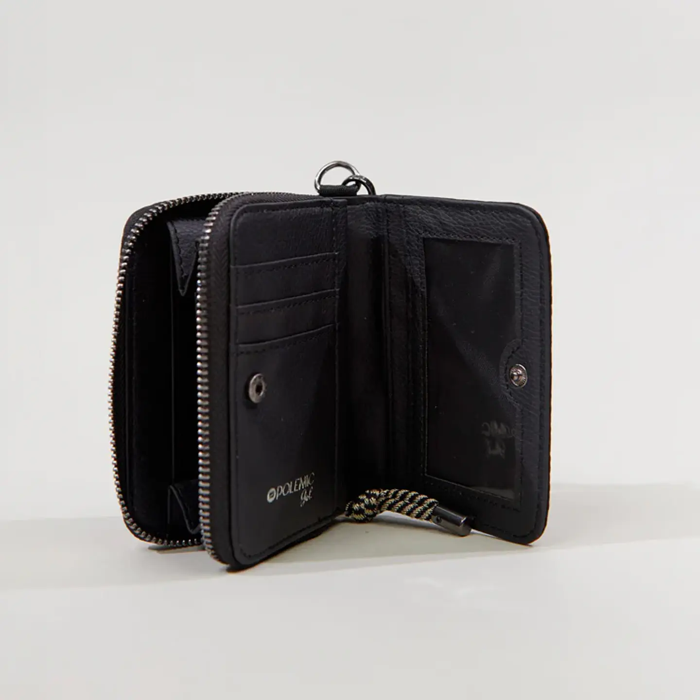 Billetera Mujer Negra Polemic-Cpaz US0352 3