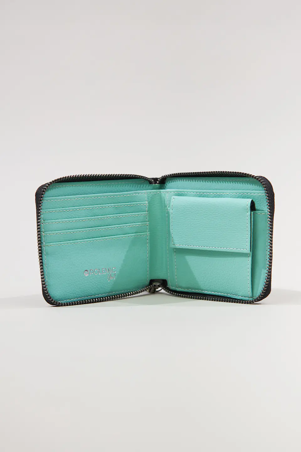 Billetera Mujer Negra Polemic-Cpaz US0353 2