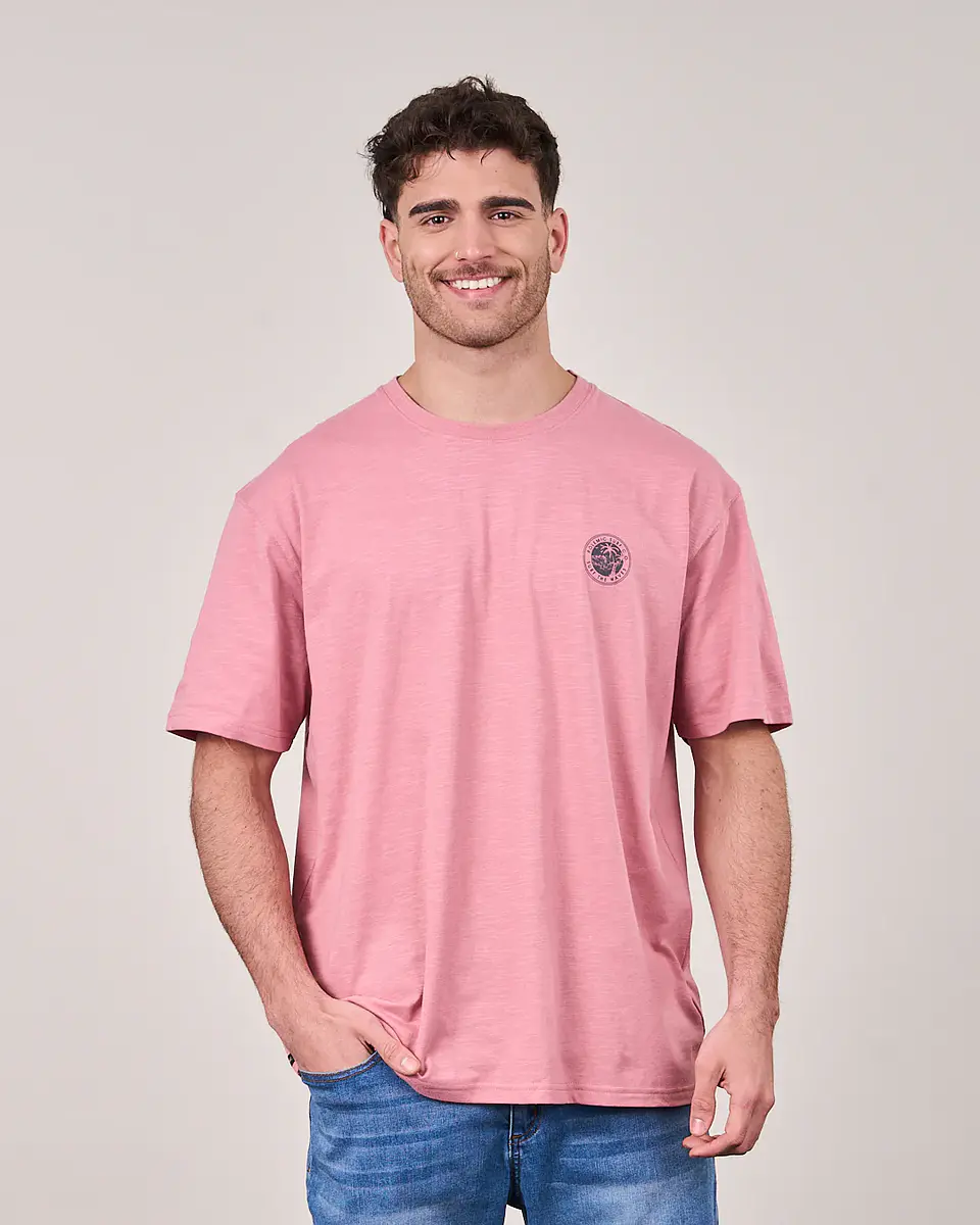 Polera Hombre Rosada Polemic-Cpaz VV1700 1