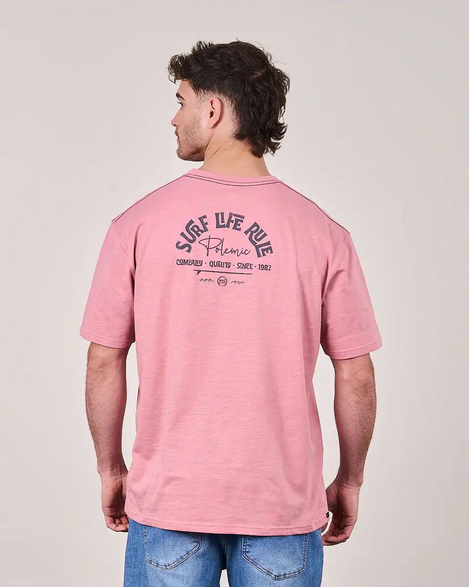 Polera Hombre Rosada Polemic-Cpaz VV1700 2