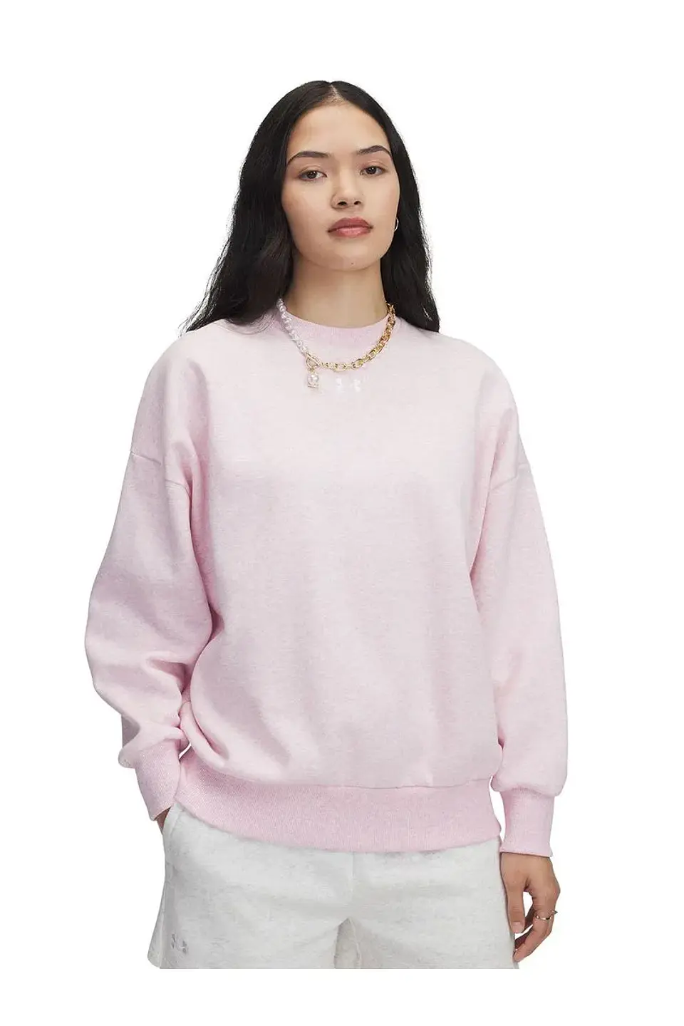 Polerón Mujer Rosado Under Armour 1386463-647 1