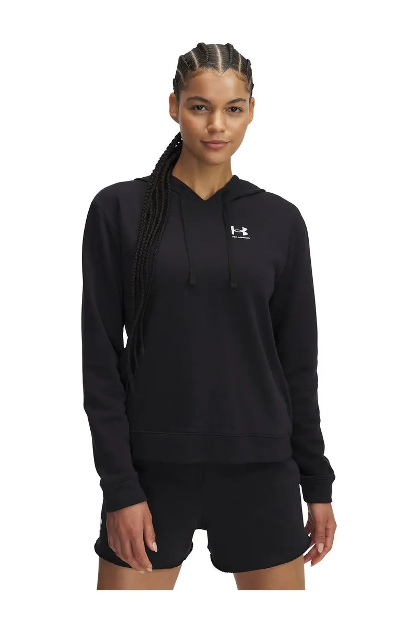 Polerón Mujer Negro Under Armour 6005511-001 1