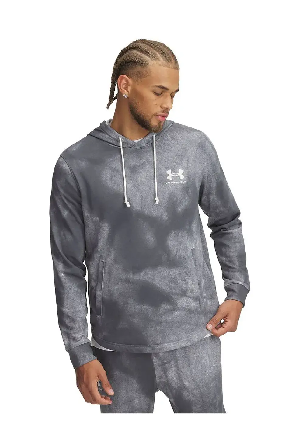 Polerón Hombre Gris Under Armour 1390138-025 1