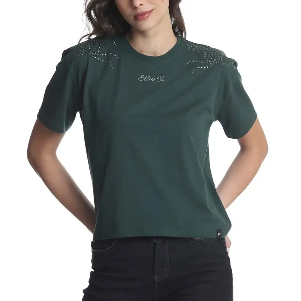 Polera Mujer Verde Ellus DFC63901 1