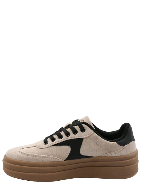 Zapatilla Mujer Beige Azaleia LENS