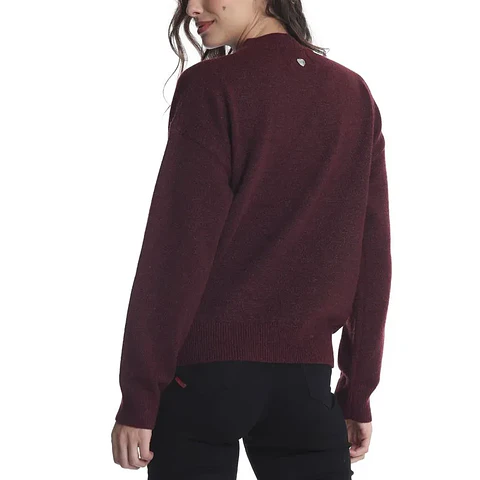 Sweater Mujer Burdeo Ellus OFL81452