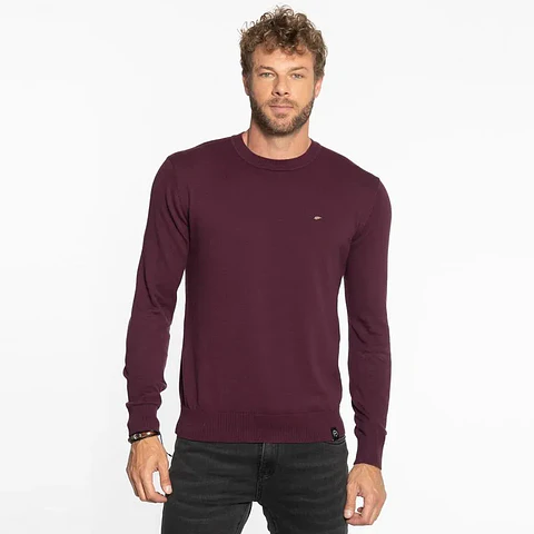 Sweater Hombre Burdeo Ellus OML80700