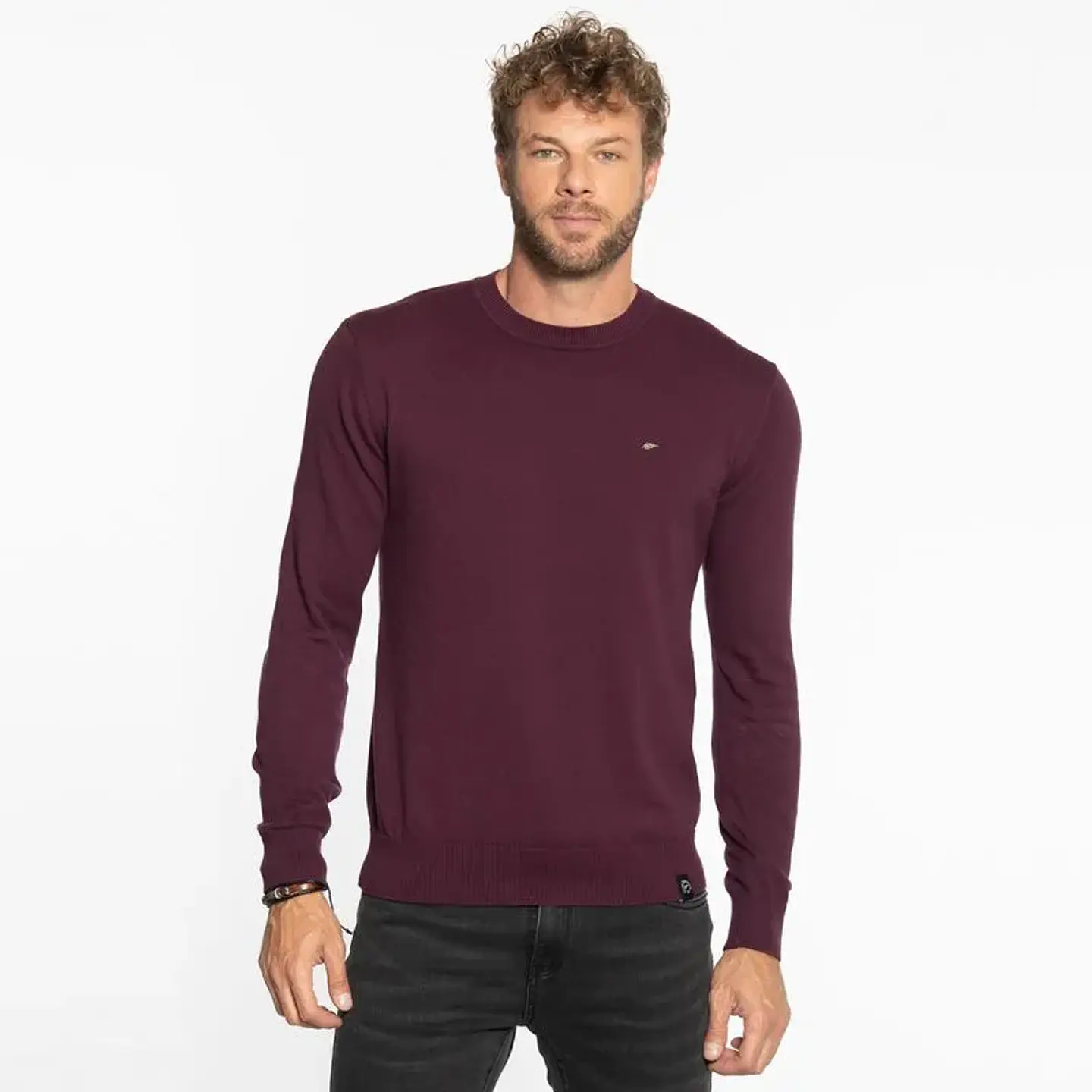 Sweater Hombre Burdeo Ellus OML80700 1