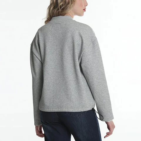 Polerón Mujer Gris Ellus SFL79204