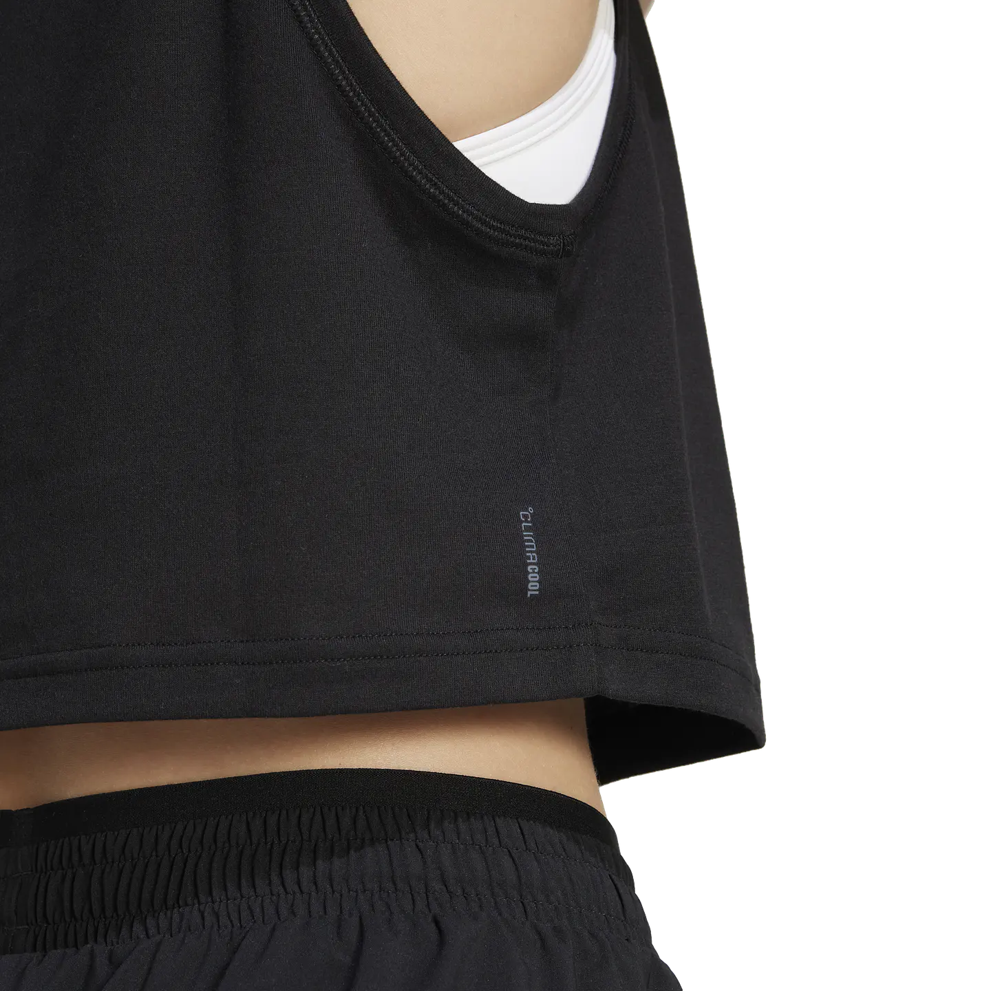 Polera Negra Adidas JF1025 5