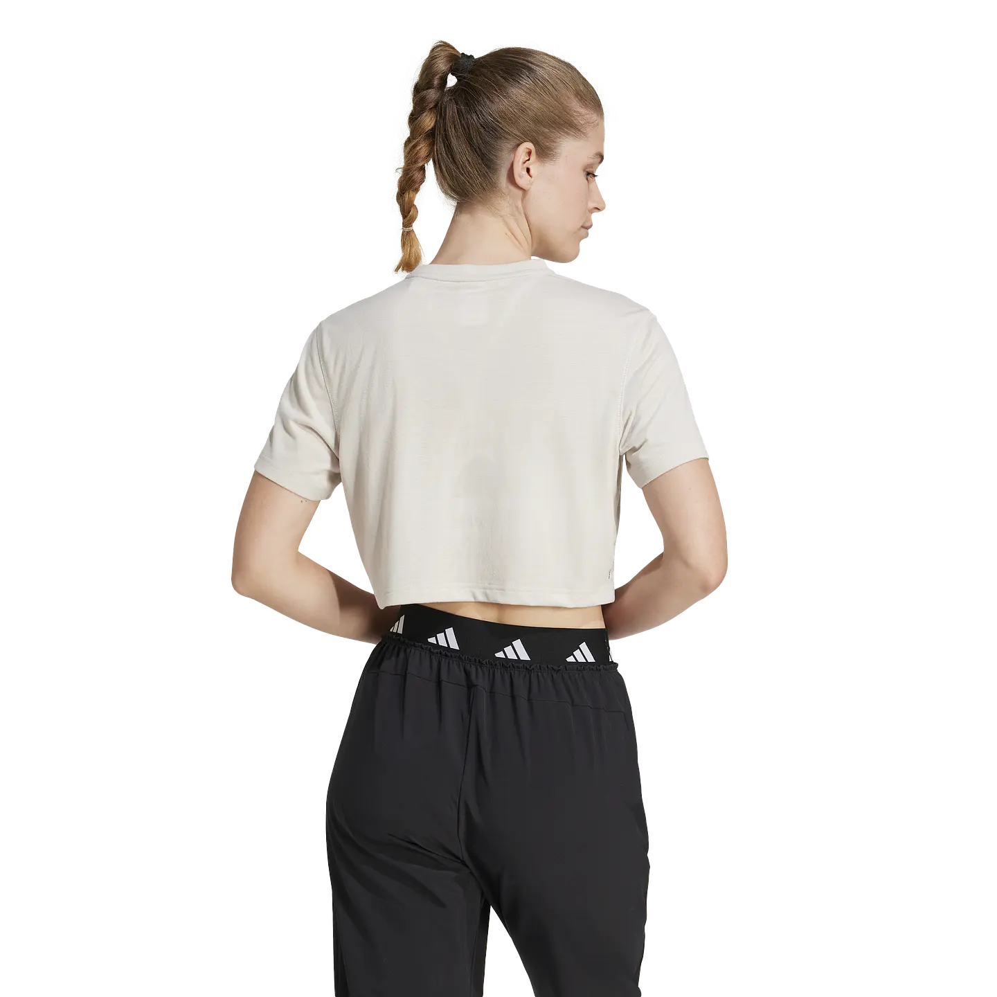 Polera Beige Adidas JE6169 3