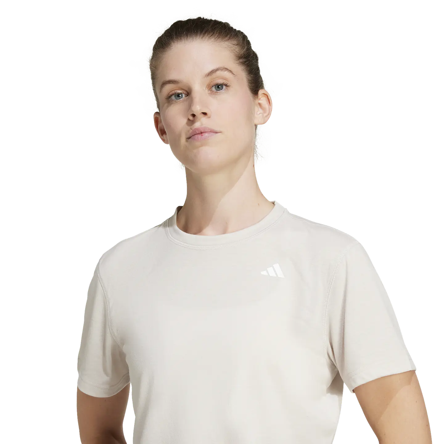 Polera Beige Adidas JE6169 5