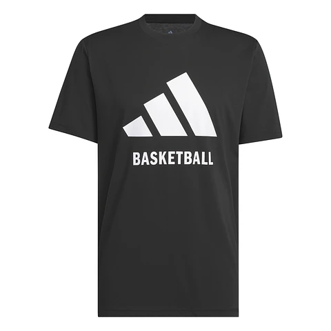 Polera Negra Adidas JI7098
