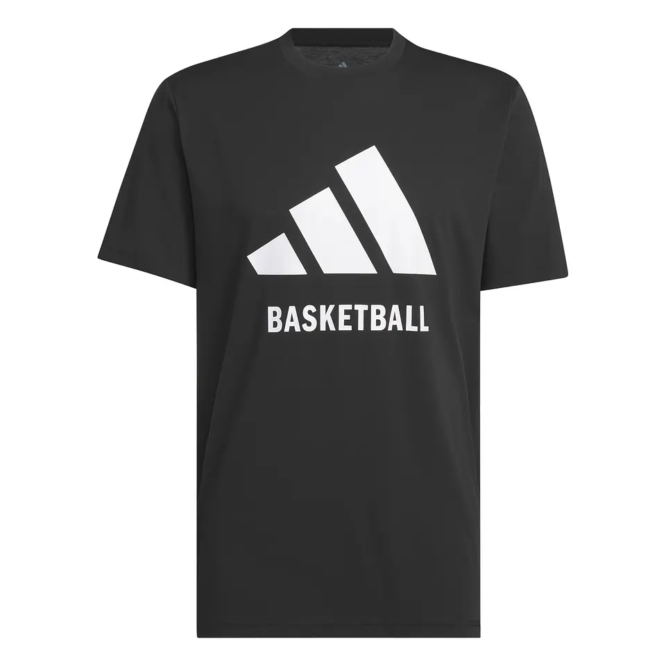 Polera Negra Adidas JI7098 2