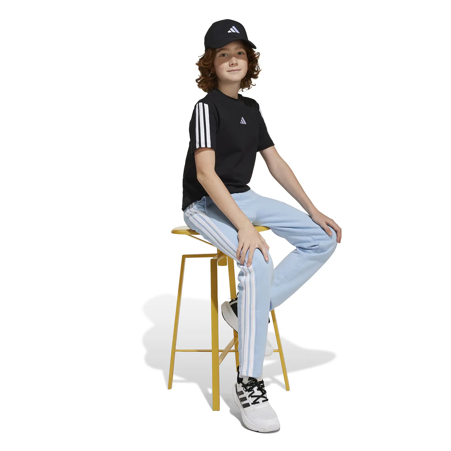 Polera Negra Adidas JD6487 5