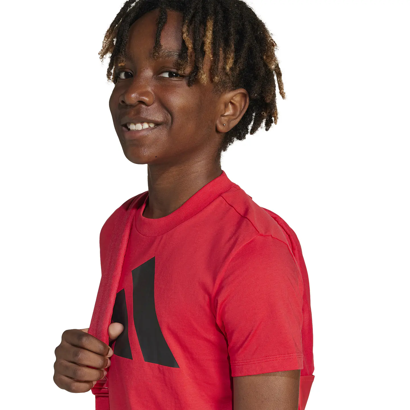 Polera Roja Adidas JC9664 6