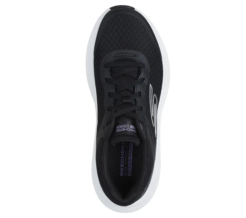 Zapatillas Negra Mujer Skechers 129470 BKW 3