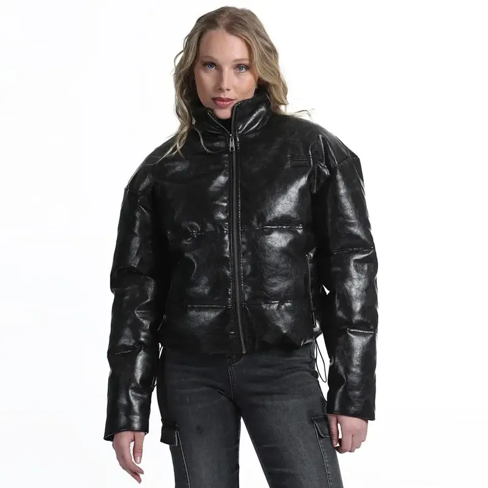 Parka Negra Mujer Ellus PF950016 1