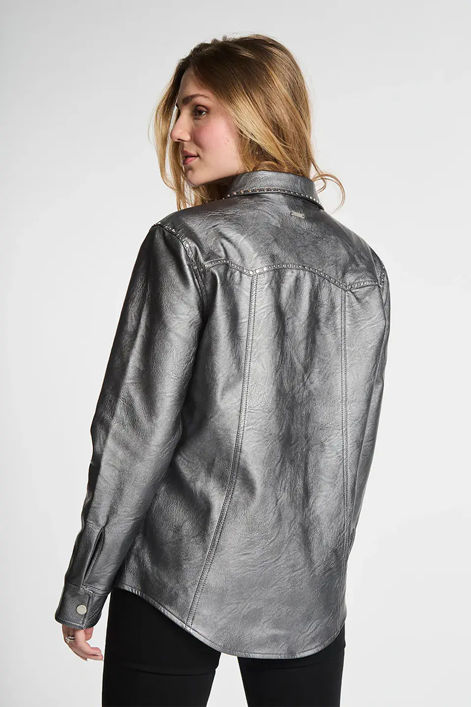 Chaqueta Plateada Mujer Amalia 4972 2