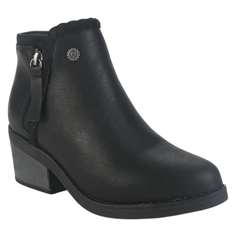 Botin Negro Mujer Chalada 25-CAMP-50 BK
