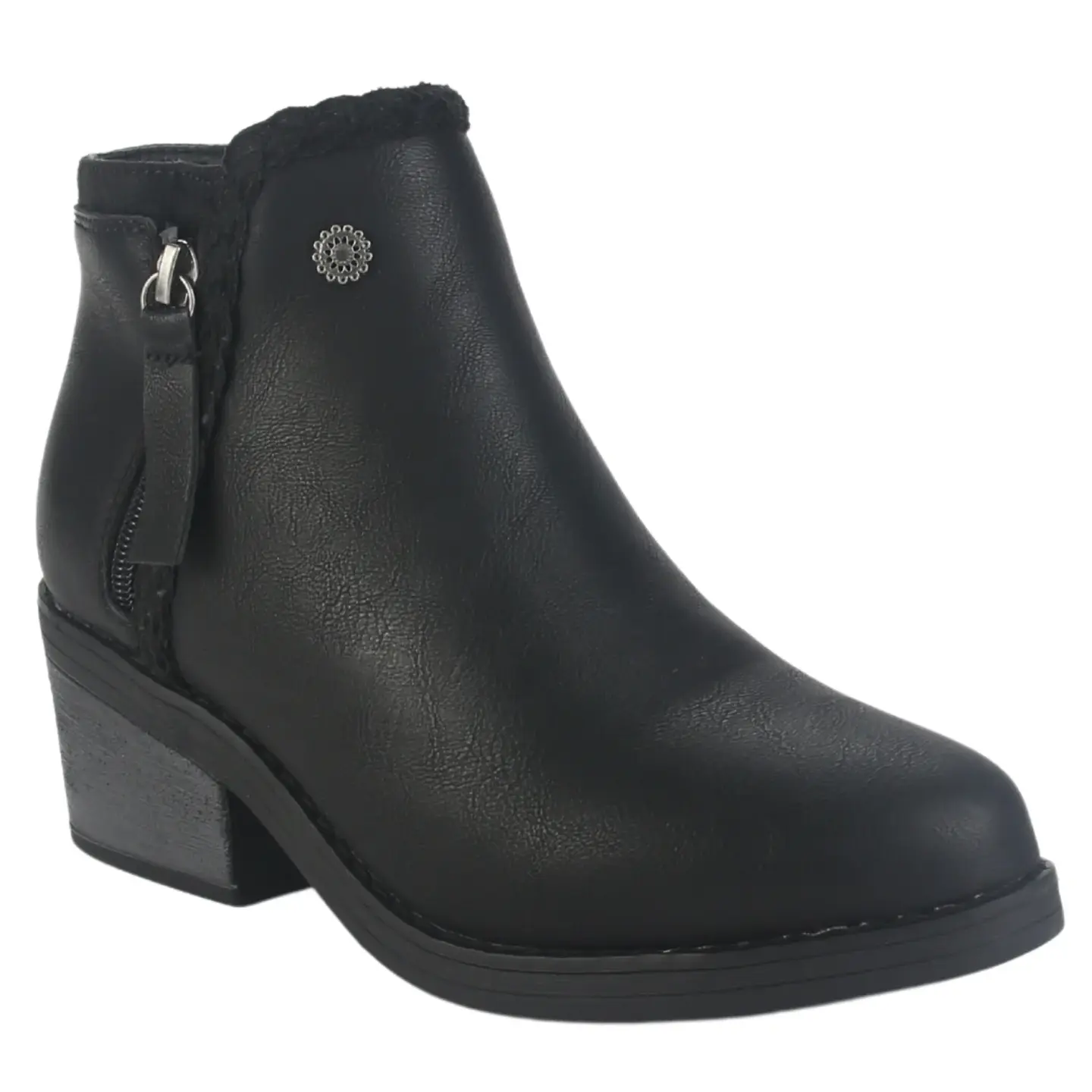 Botin Negro Mujer Chalada 25-CAMP-50 BK 1