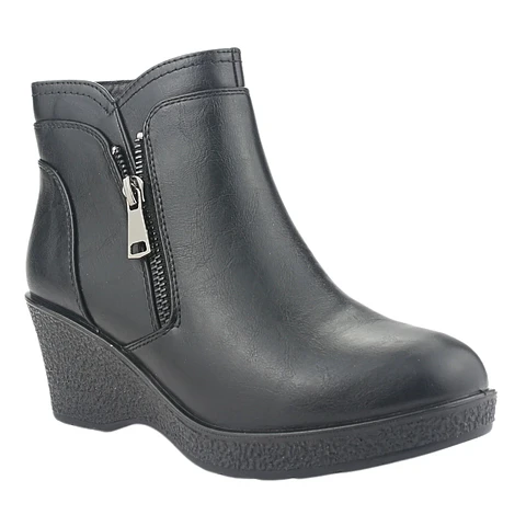 Botin Negro Mujer Chalada 7-WINDY-2 BK