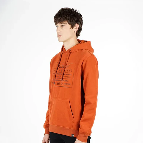 Poleron Terracota Hombre Ellus SML63907
