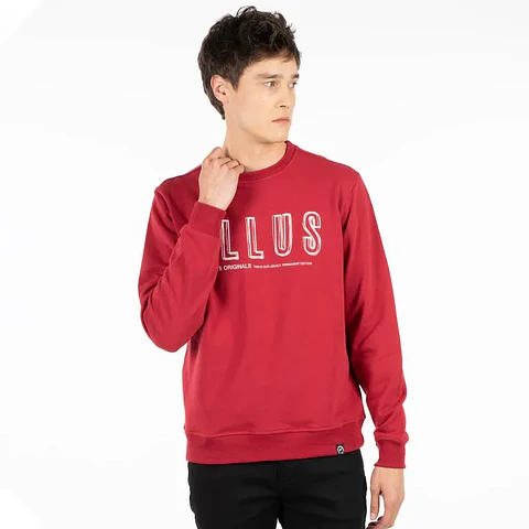 Poleron Rojo Hombre Ellus SML63901