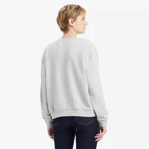 Poleron Gris Mujer Levis A8800-0026