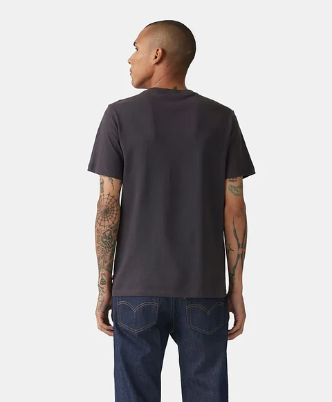 Polera Negra Hombre Levis 22491-1920