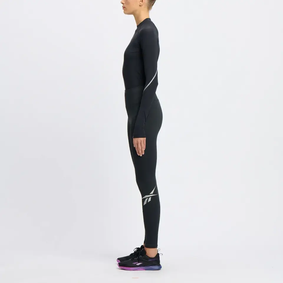 Calza Negra Mujer Reebok 100222316 3