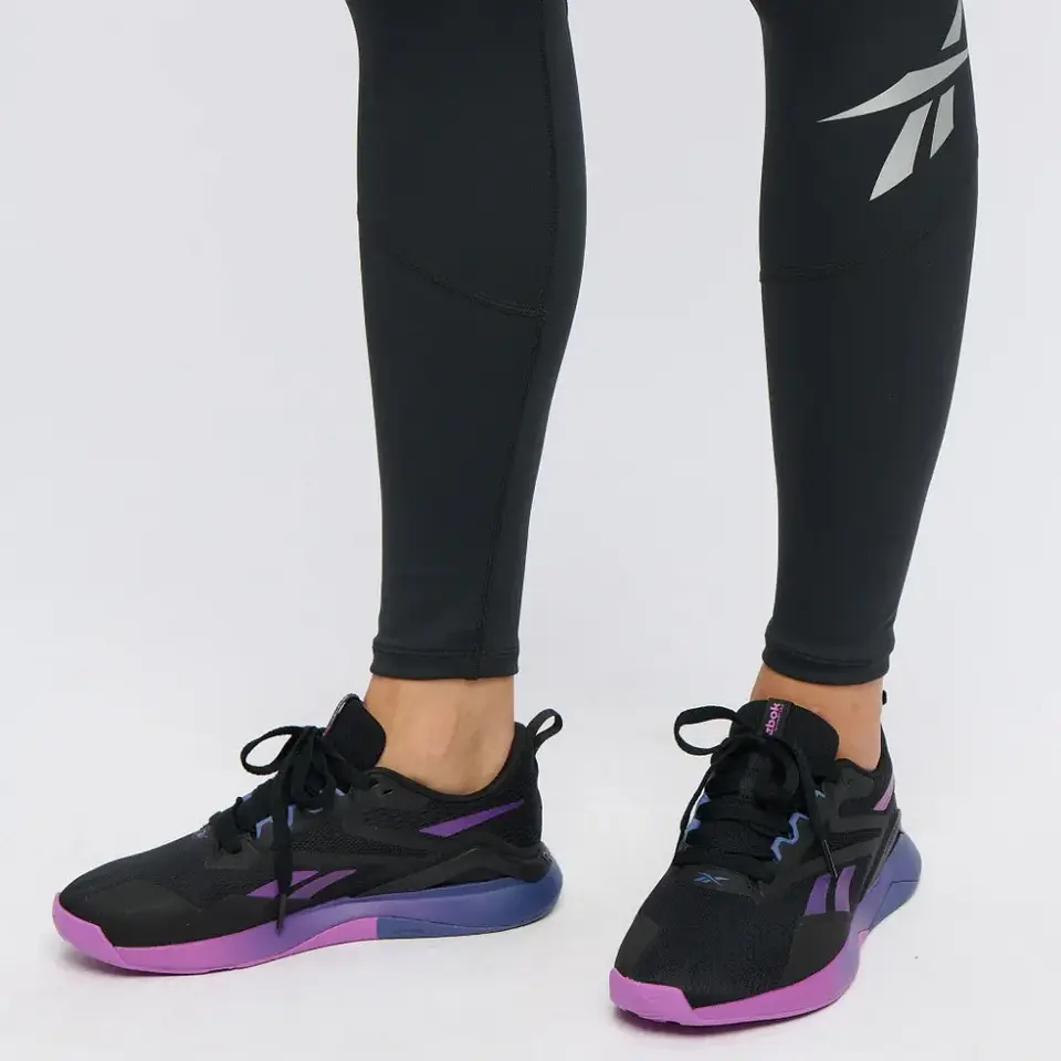 Calza Negra Mujer Reebok 100222316 4