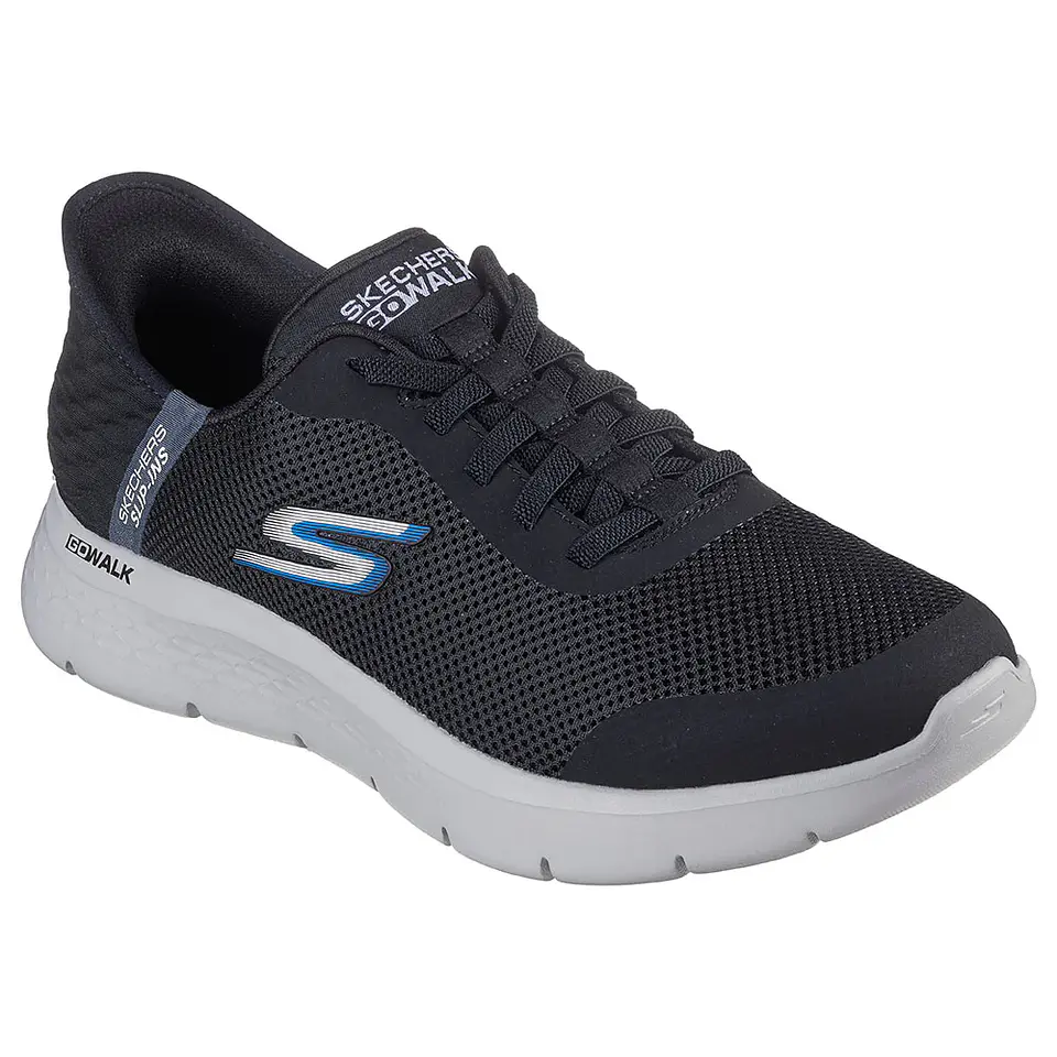 Zapatilla Negra Hombre Skechers 216324 BKGY 1