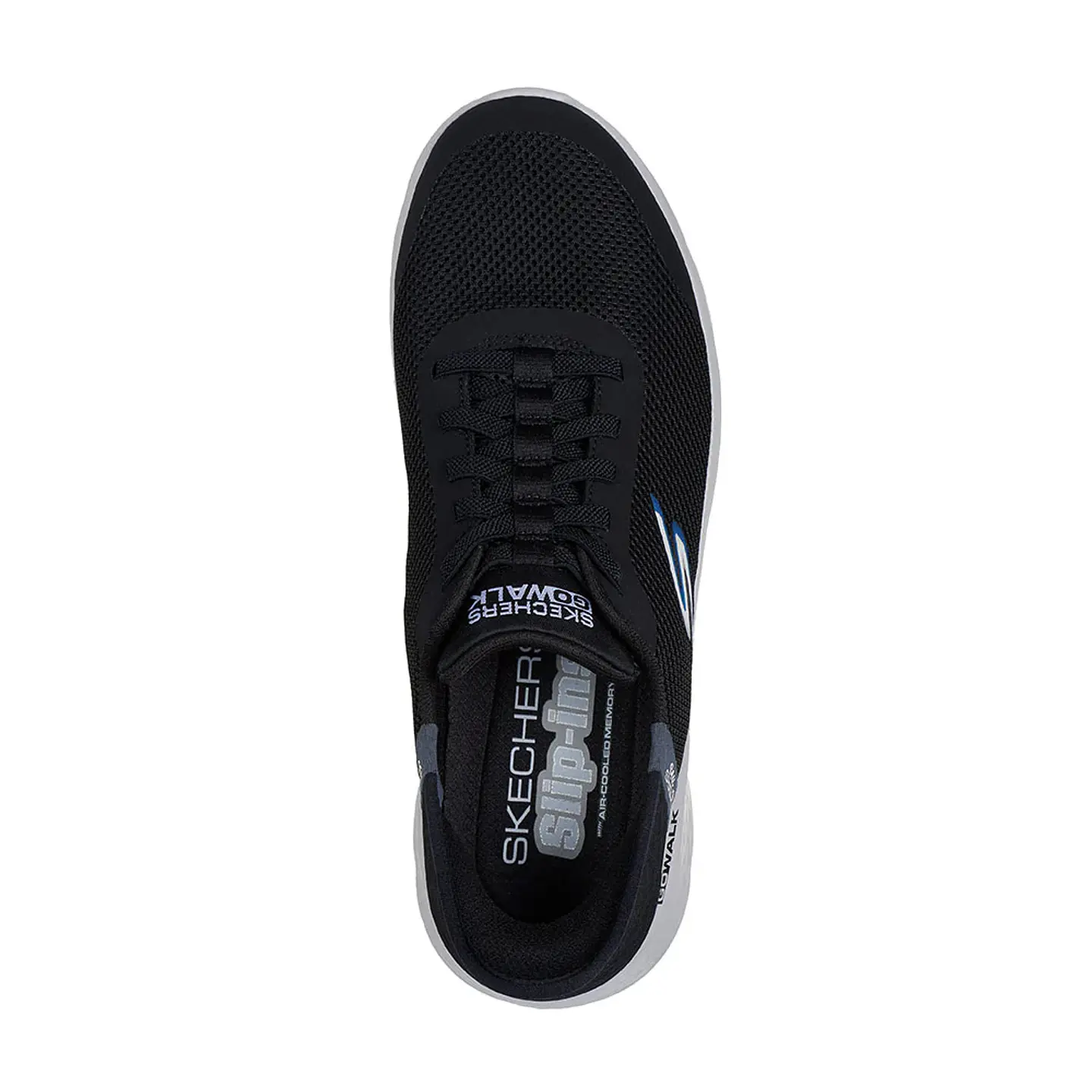 Zapatilla Negra Hombre Skechers 216324 BKGY 3