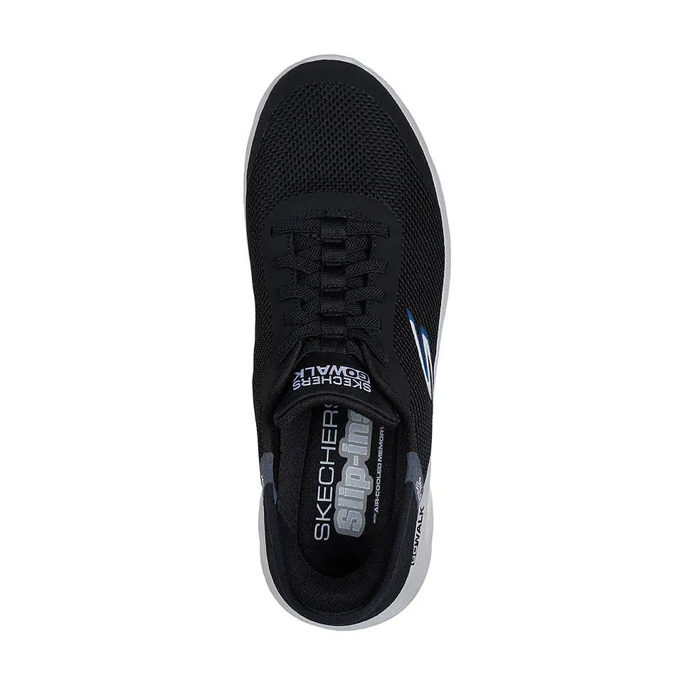 Zapatilla Negra Hombre Skechers 216324 BKGY 3