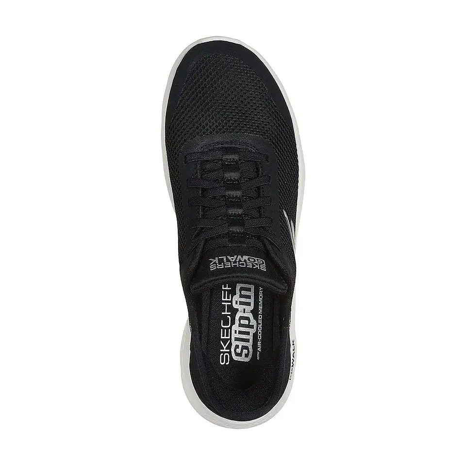 Zapatilla Negra Mujer Skechers 124836 BKW 3