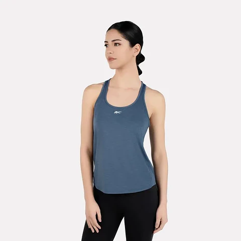 Polera Azul Mujer Reebok 100221768